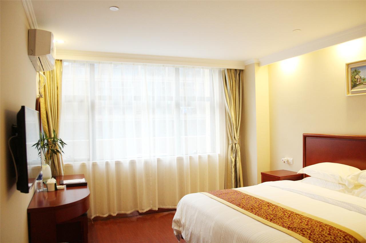 Greentree Inn Shanxi Yan An Luochuan Fuqian Street Express Hotel Exterior foto